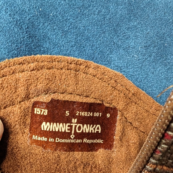 MINNETONKA Baja Boots size 5 - Picture 7 of 7